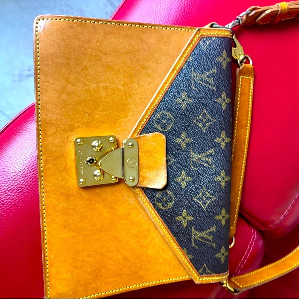 Louis Vuitton Tan and Brown Women's Bag